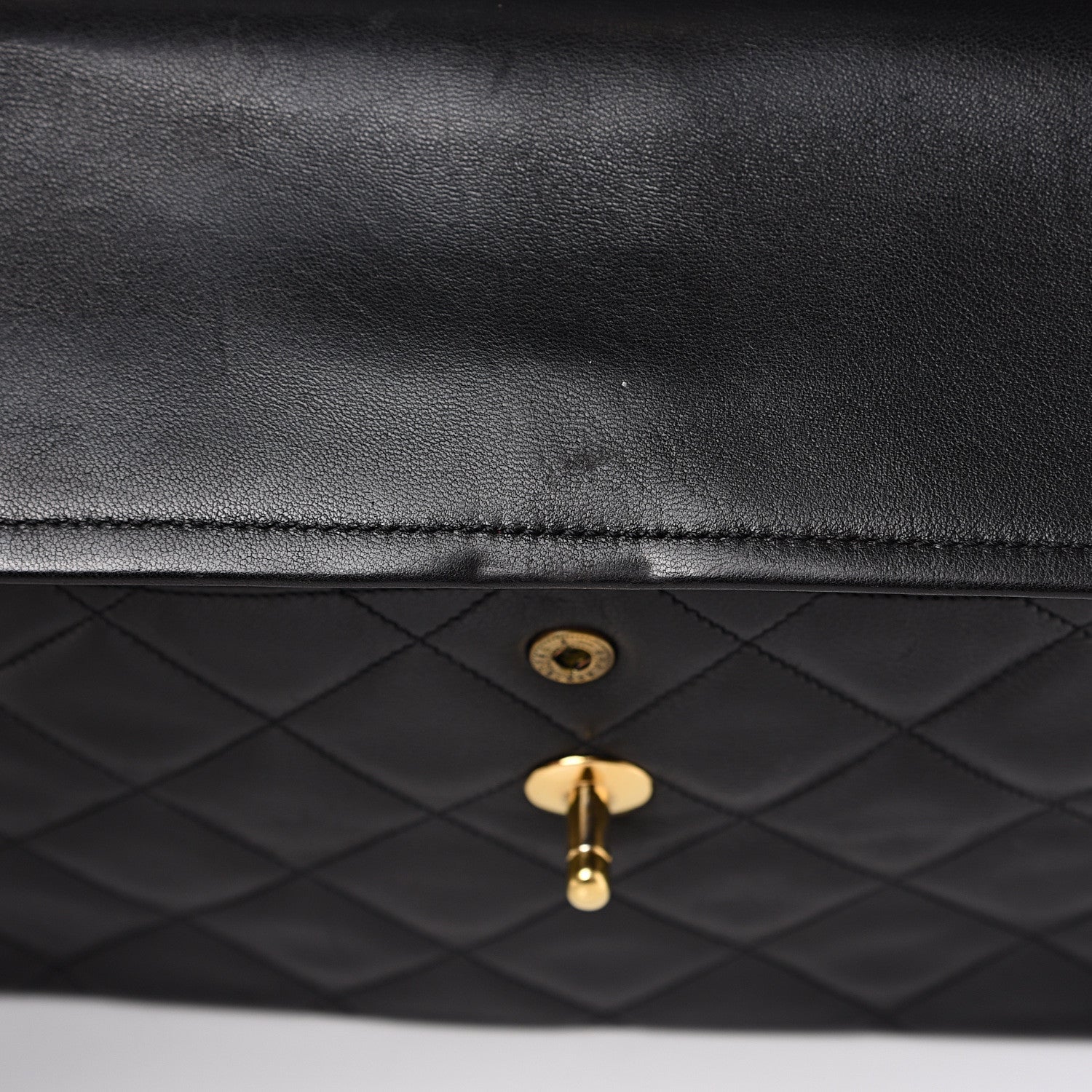 Chanel Lambskin Quilted Small Double Flap Black 12 of 20