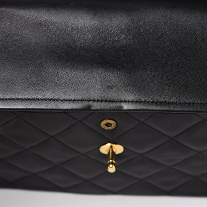 Chanel Lambskin Quilted Small Double Flap Black 12 of 20