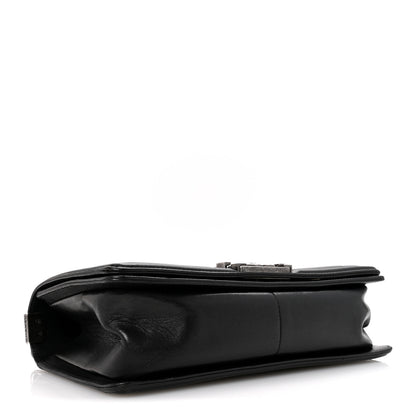 Chanel Lambskin Quilted Medium Boy Flap Black 4 of 14