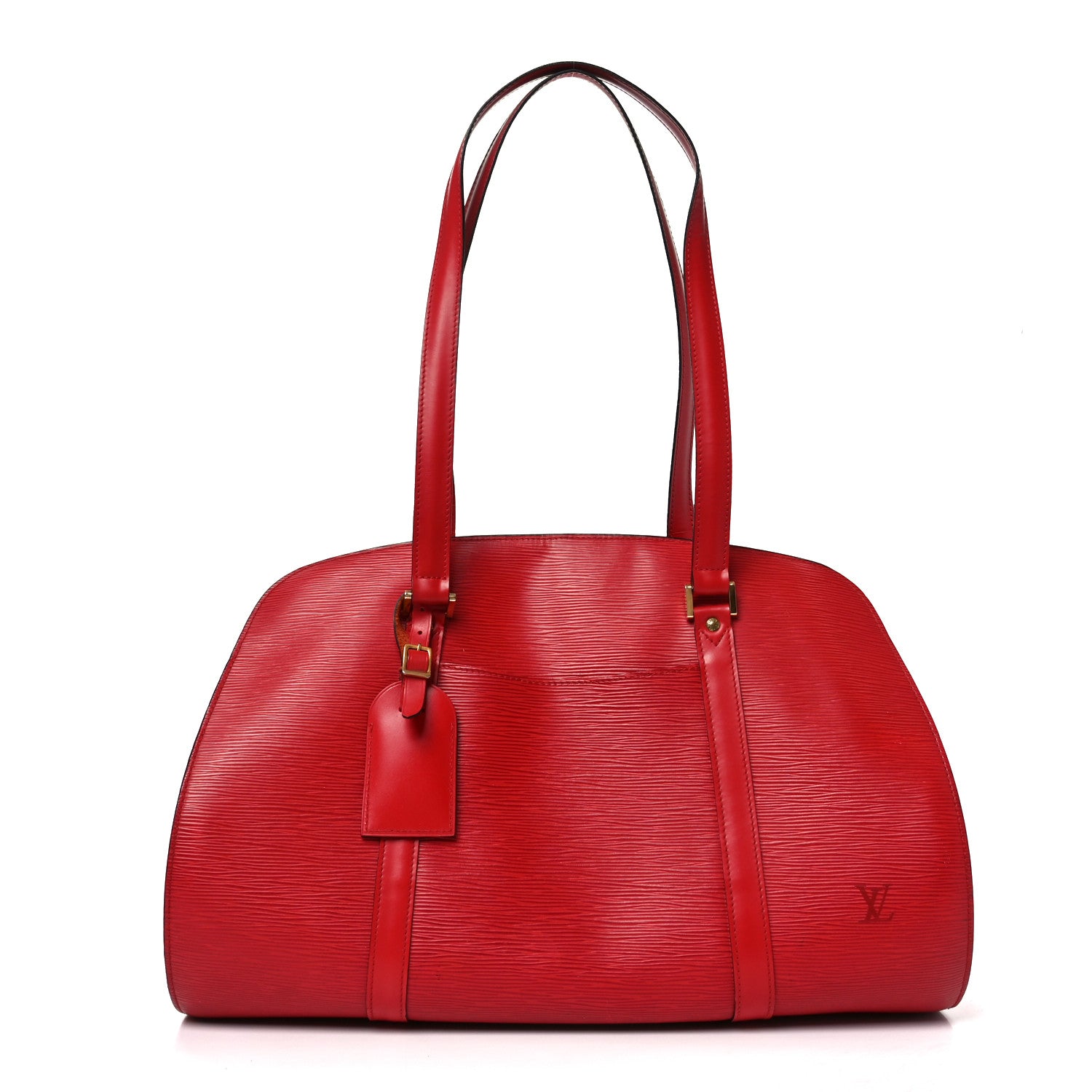 Louis Vuitton Epi Solferino 50 Castillan Red 2 of 17