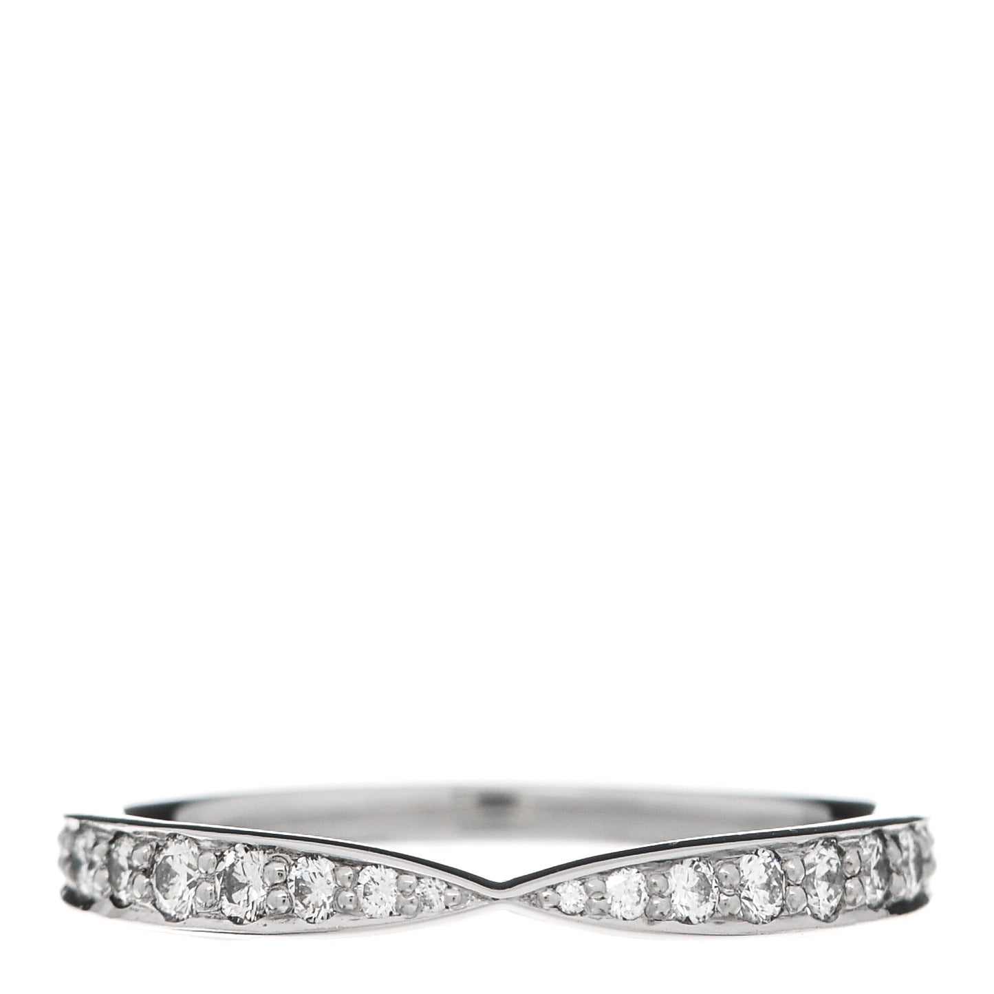 Platinum Diamond Harmony Bead-set Band Ring 50 5.5