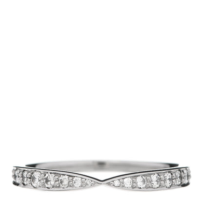 Tiffany Platinum Diamond Harmony Bead-set Band Ring 50 5.5 1 of 5