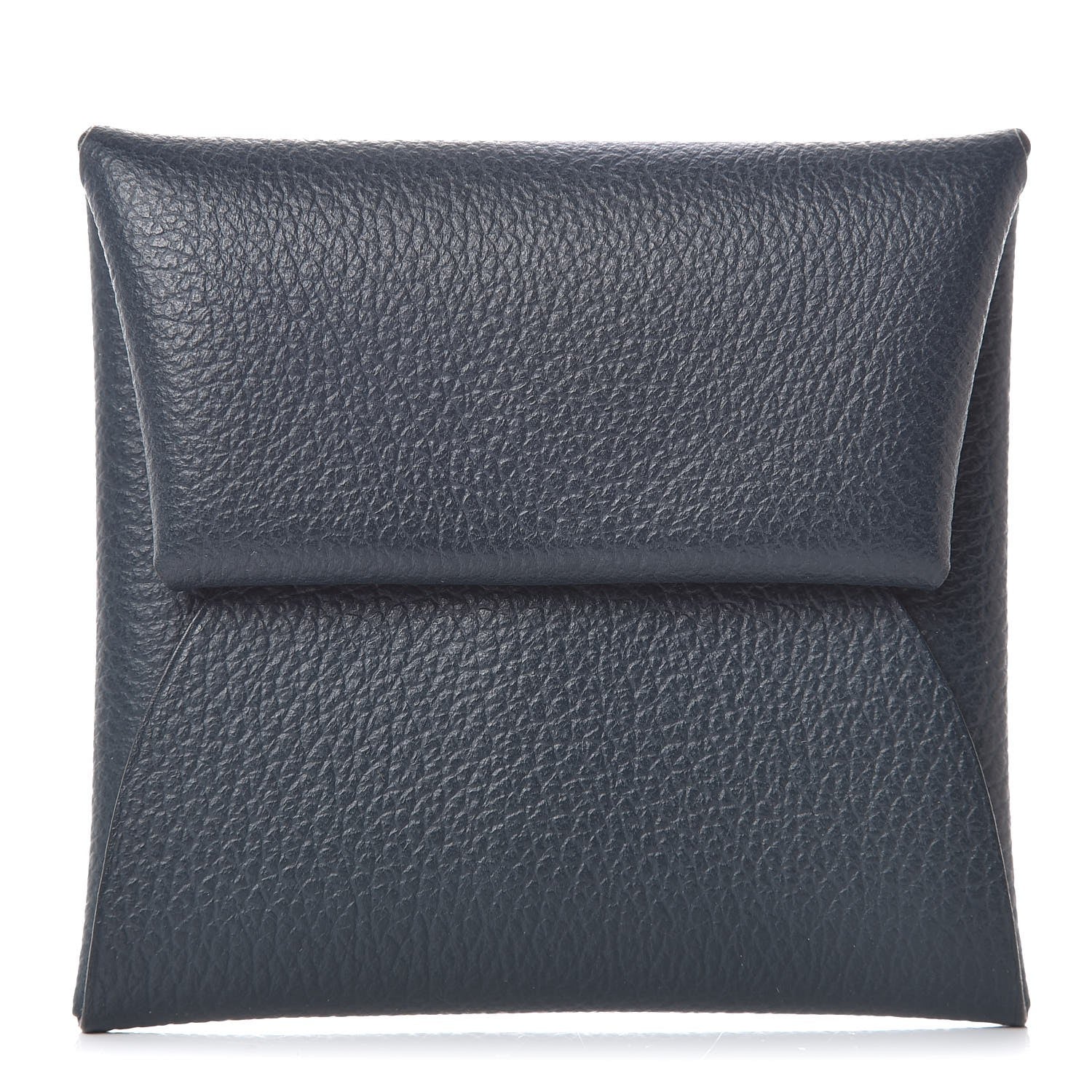 Hermes Evercolor Verso Bastia Coin Purse Bleu Ocean Bleu Paradis 1 of 8
