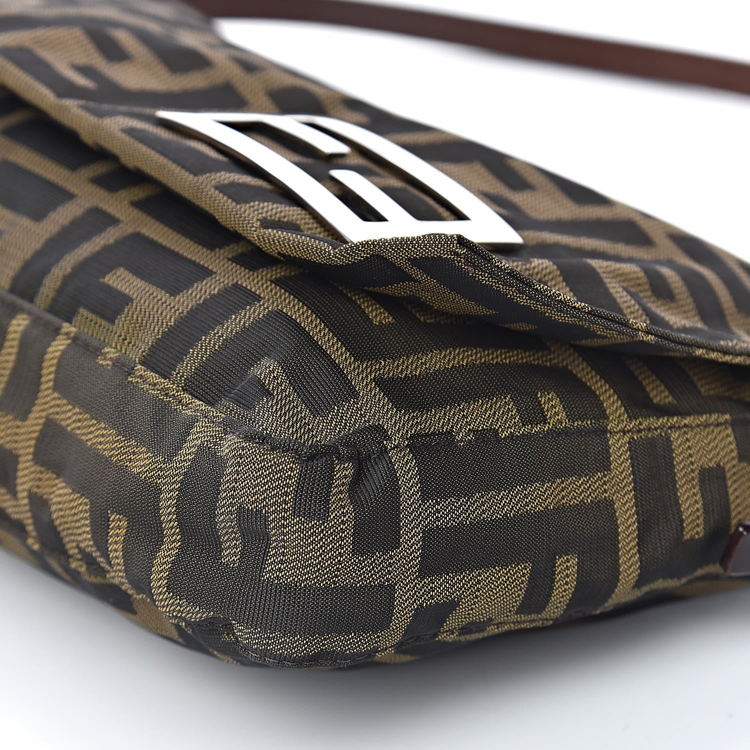 Fendi Zucca Pochette Tobacco 9 of 10