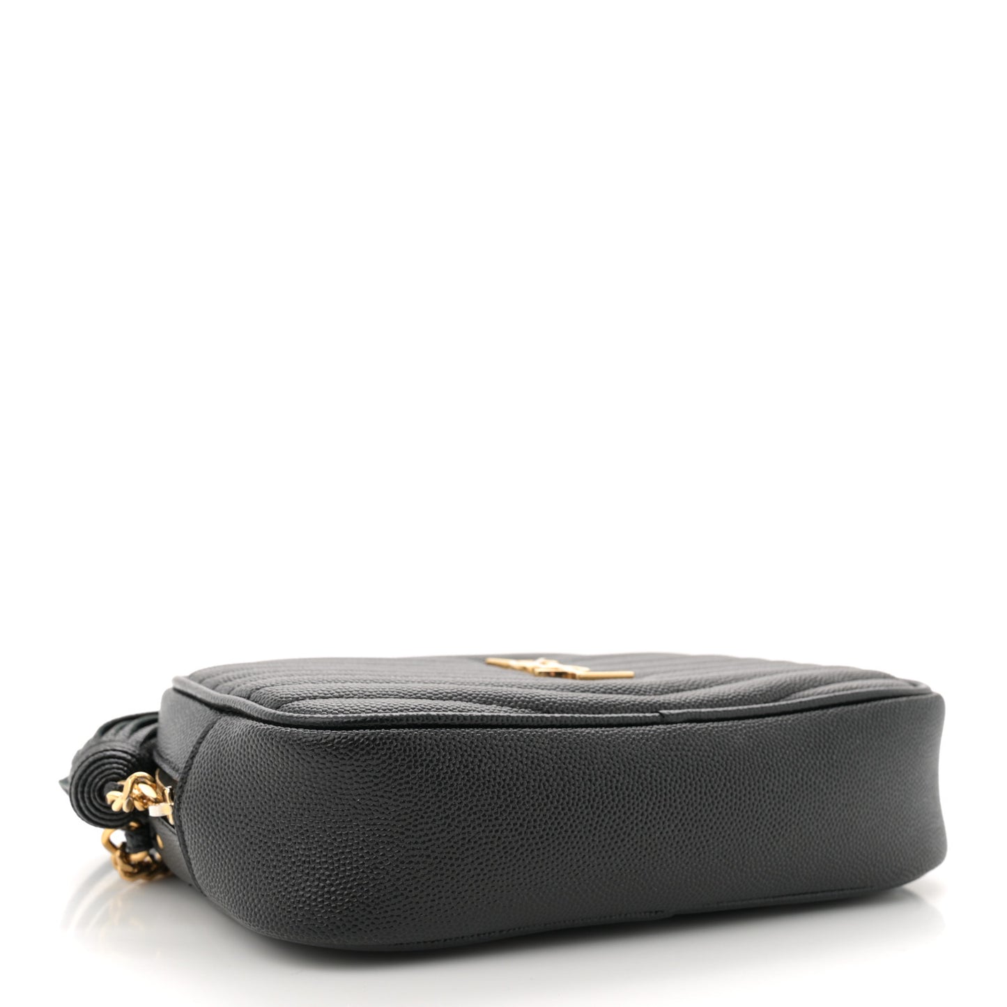 Grain De Poudre Matelasse Monogram Mini Lou Camera Bag Black