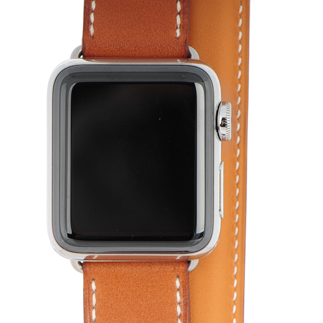 Barenia 38mm Apple Watch Double Tour Fauve