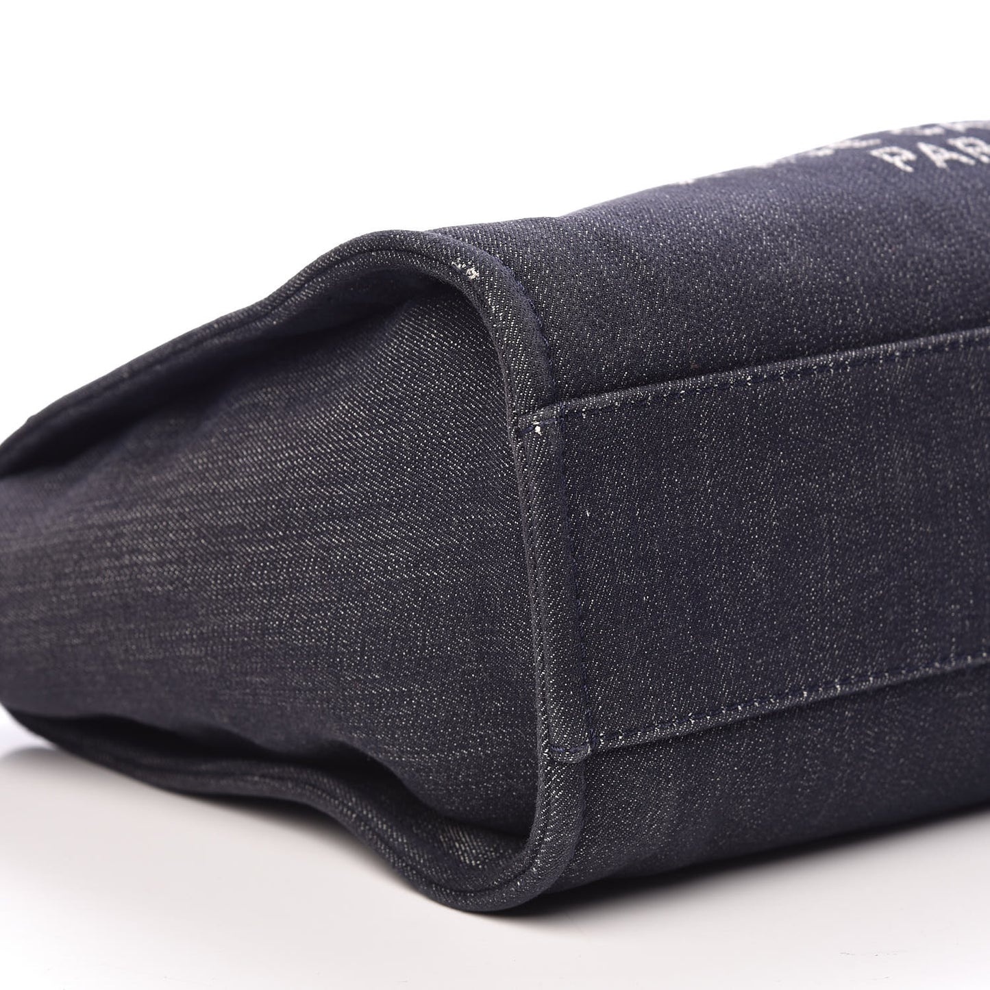 Denim Small Deauville Tote Dark Blue