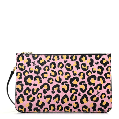 Louis Vuitton Monogram Giant Wild At Heart Neverfull MM Pochette Black 1 of 4