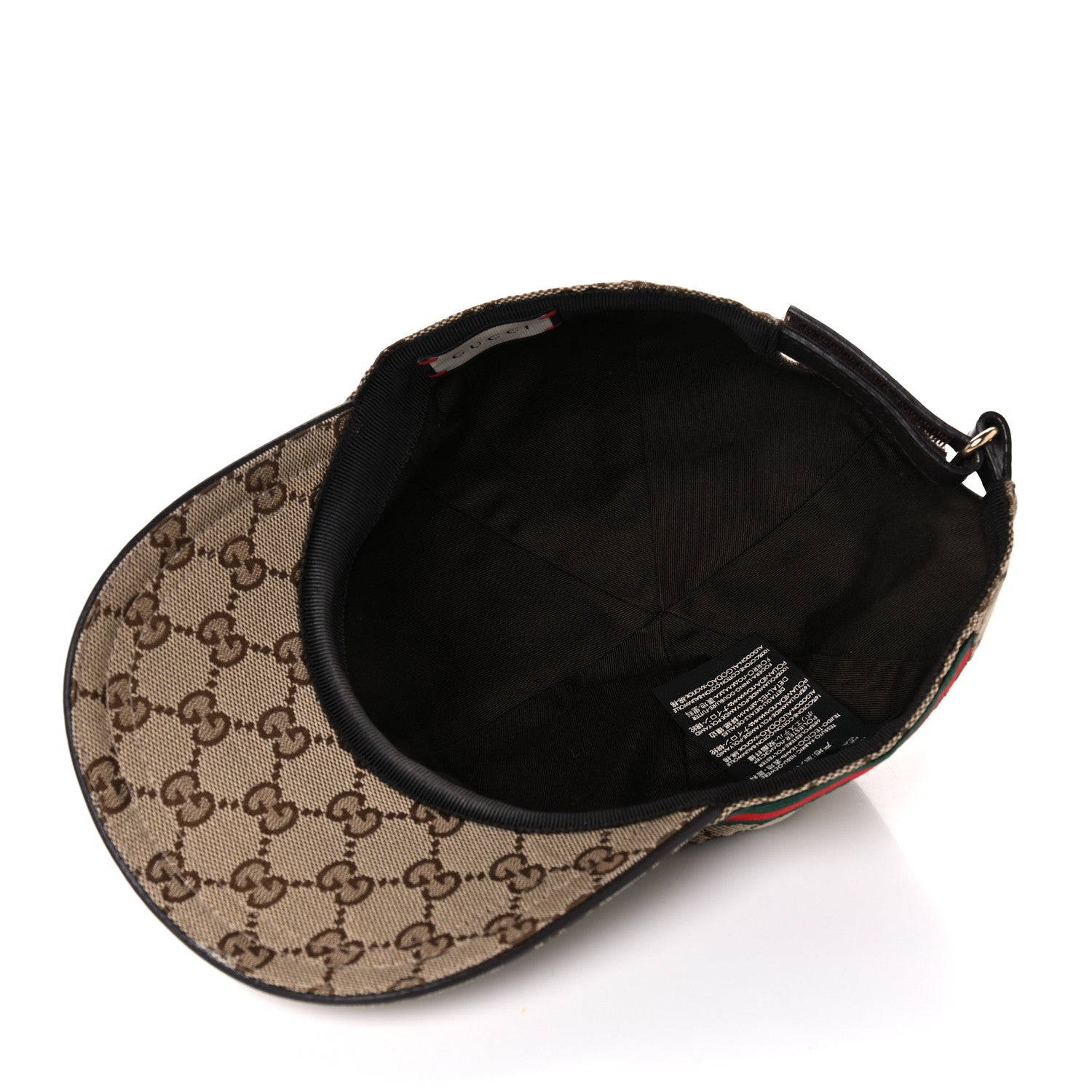 Gucci Monogram Web Baseball Hat S Beige Cocoa 4 of 6