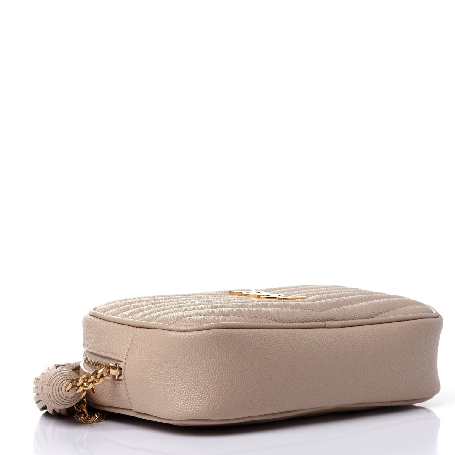 Saint Laurent Grain De Poudre Matelasse Monogram Mini Lou Camera Bag New Powder 3 of 4