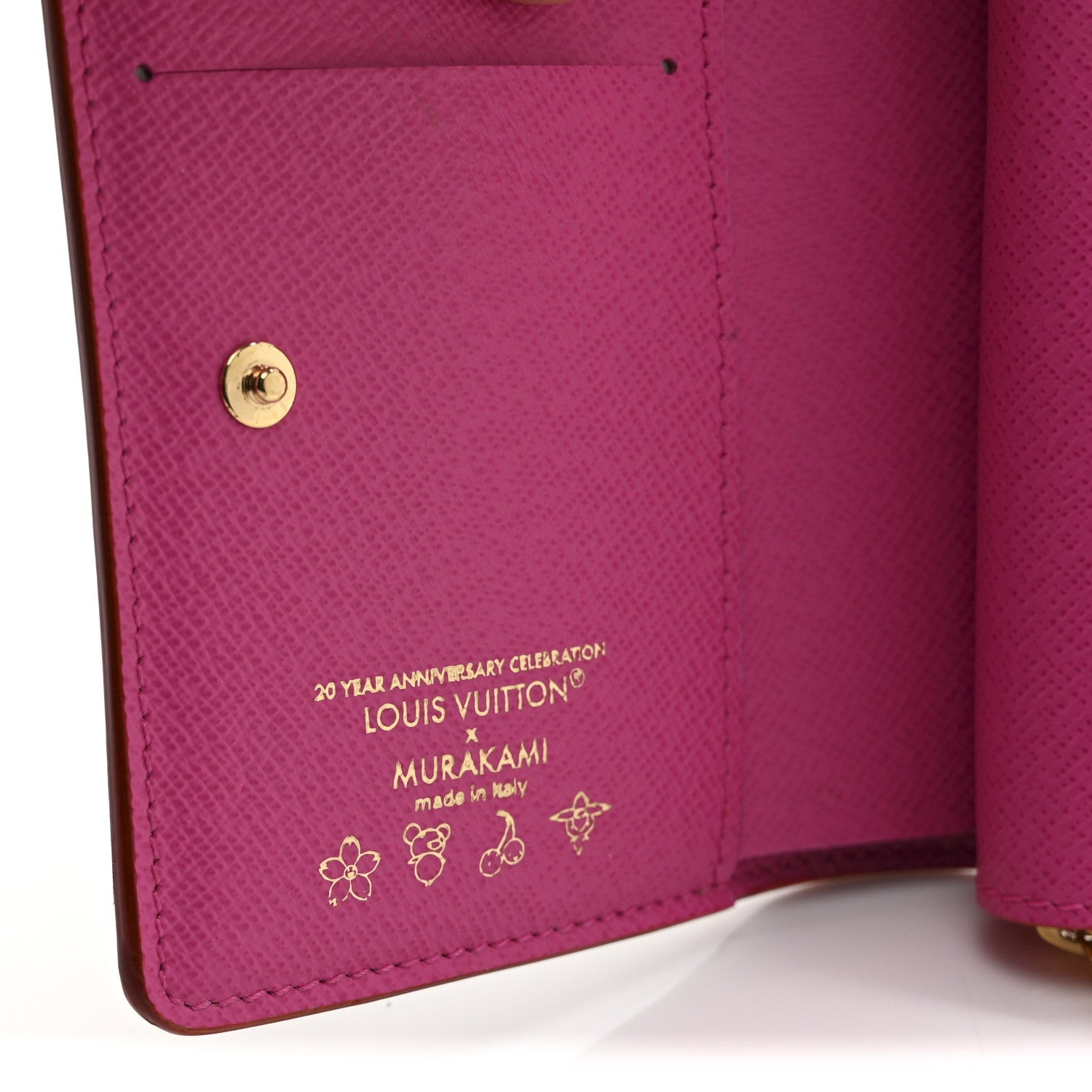 Louis Vuitton LV X TM Monogram Multicolor Portefeuille Lou Compact Wallet  White 7 of 10