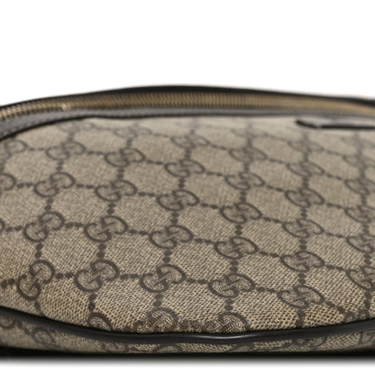 Gucci GG Supreme Monogram Belt Bag Dark Brown 9 of 10