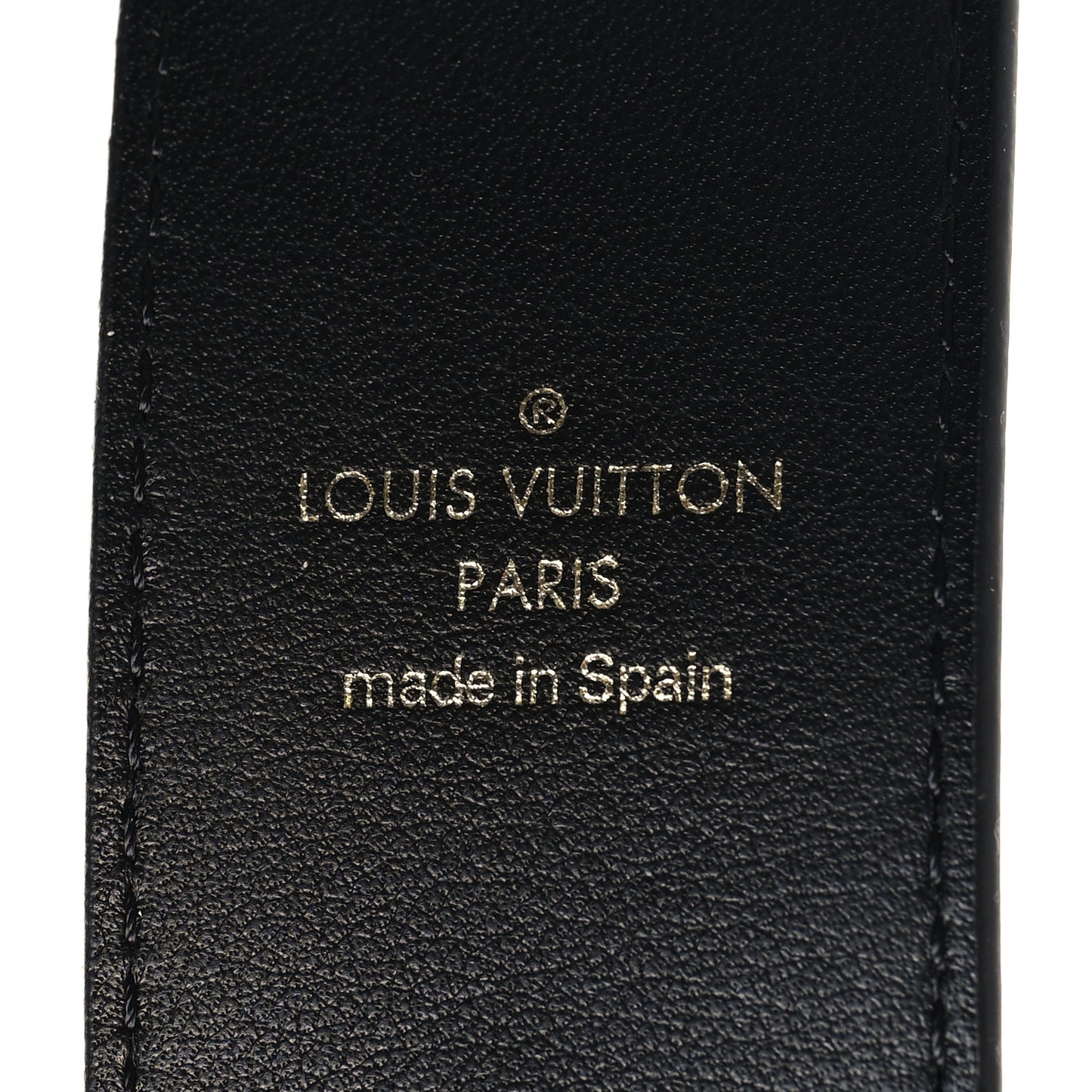 Monogram Bandouliere Shoulder Strap Black