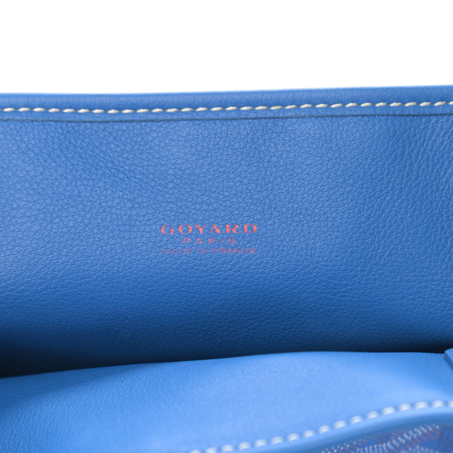 Goyardine Reversible Mini Anjou Sky Blue