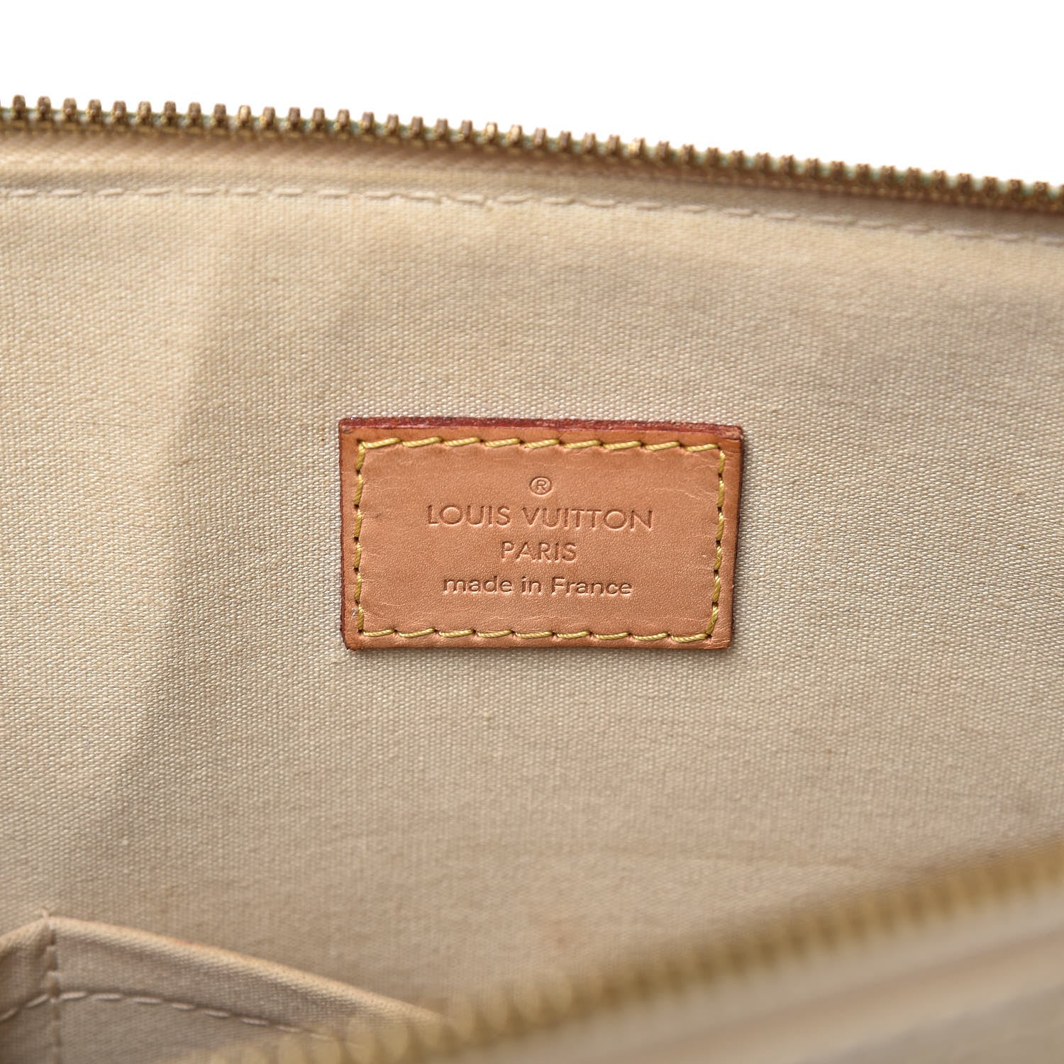 Louis Vuitton Vernis Alma GM Blanc Corail 7 of 14