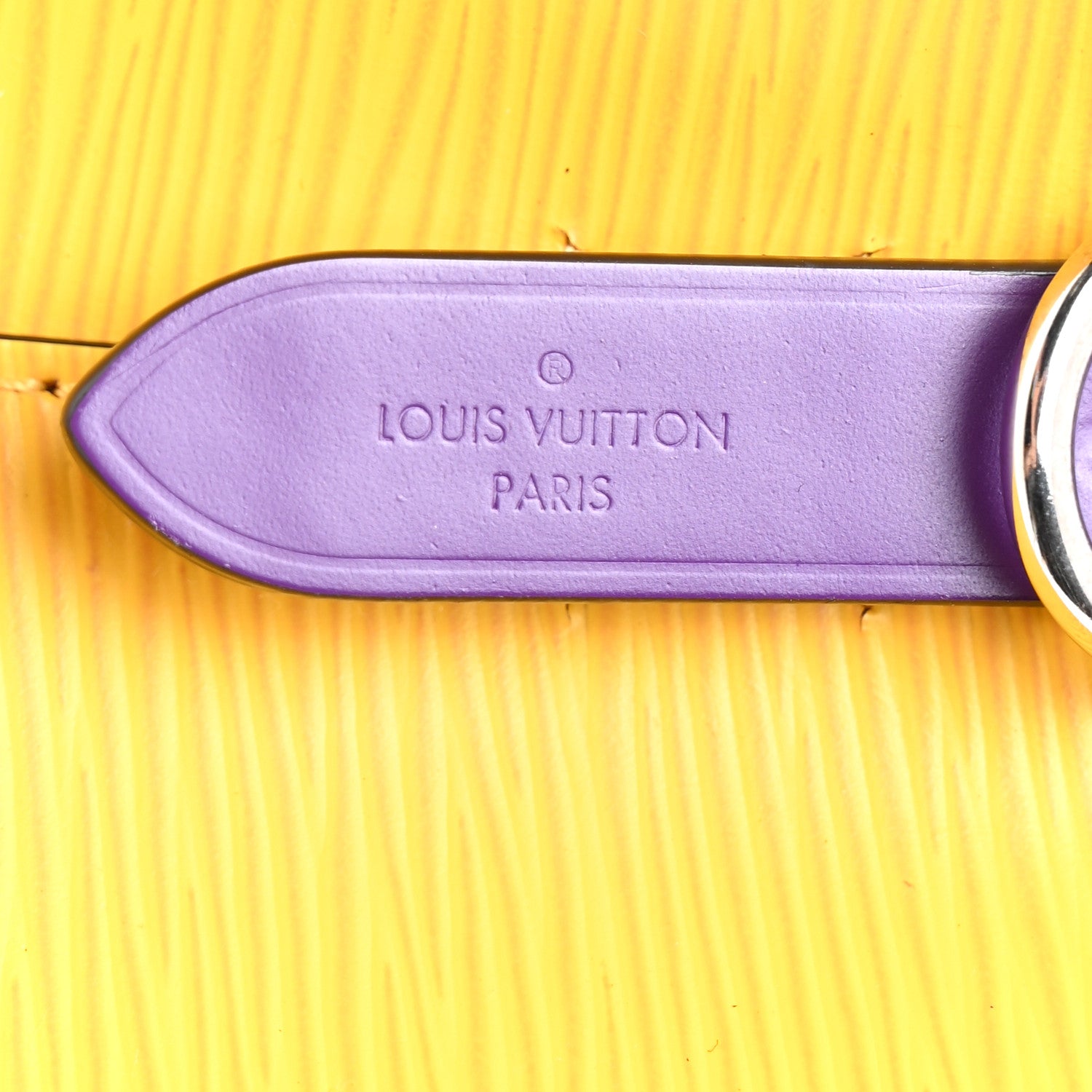 Louis Vuitton LOUIS VUITTON Epi NeoNoe MM Citron Violet 7 of 11