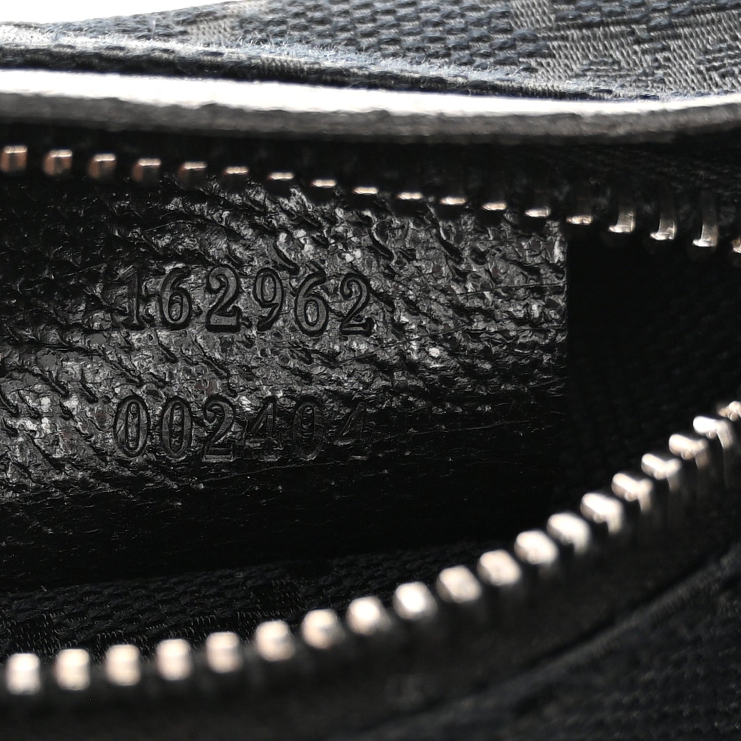 GG Monogram Double Pocket Belt Bag Black