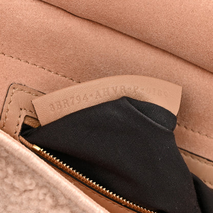 Fendi Shearling Nappa Multi Baguette Rosa Plaster 7 of 10