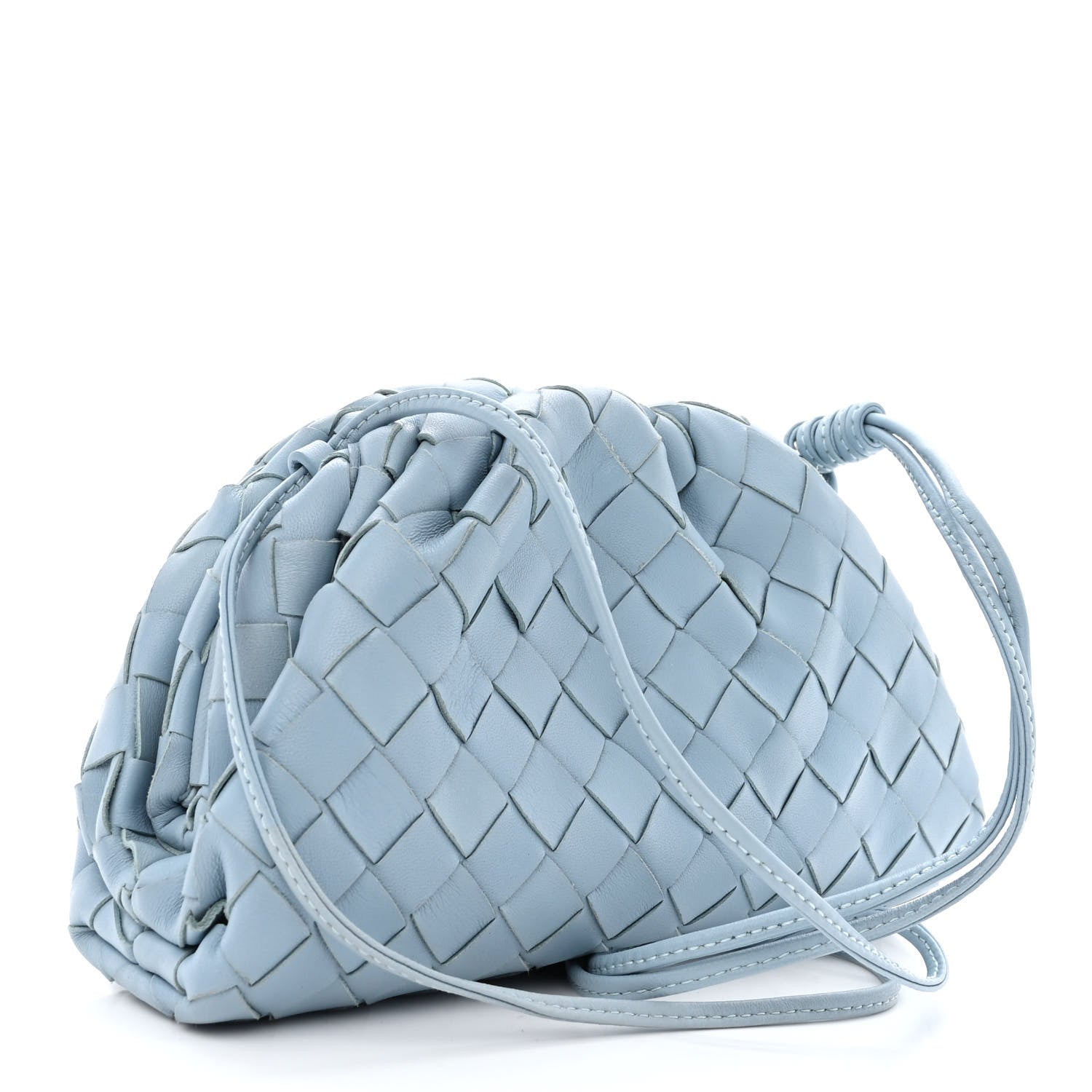 Bottega Veneta Nappa Intrecciato The Mini Pouch Ice 3 of 10