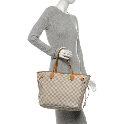 Louis Vuitton Damier Azur Neverfull MM 2 of 8