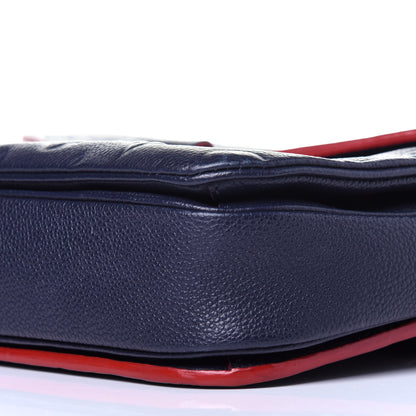 Louis Vuitton Empreinte Pochette Metis Marine Rouge 11 of 14
