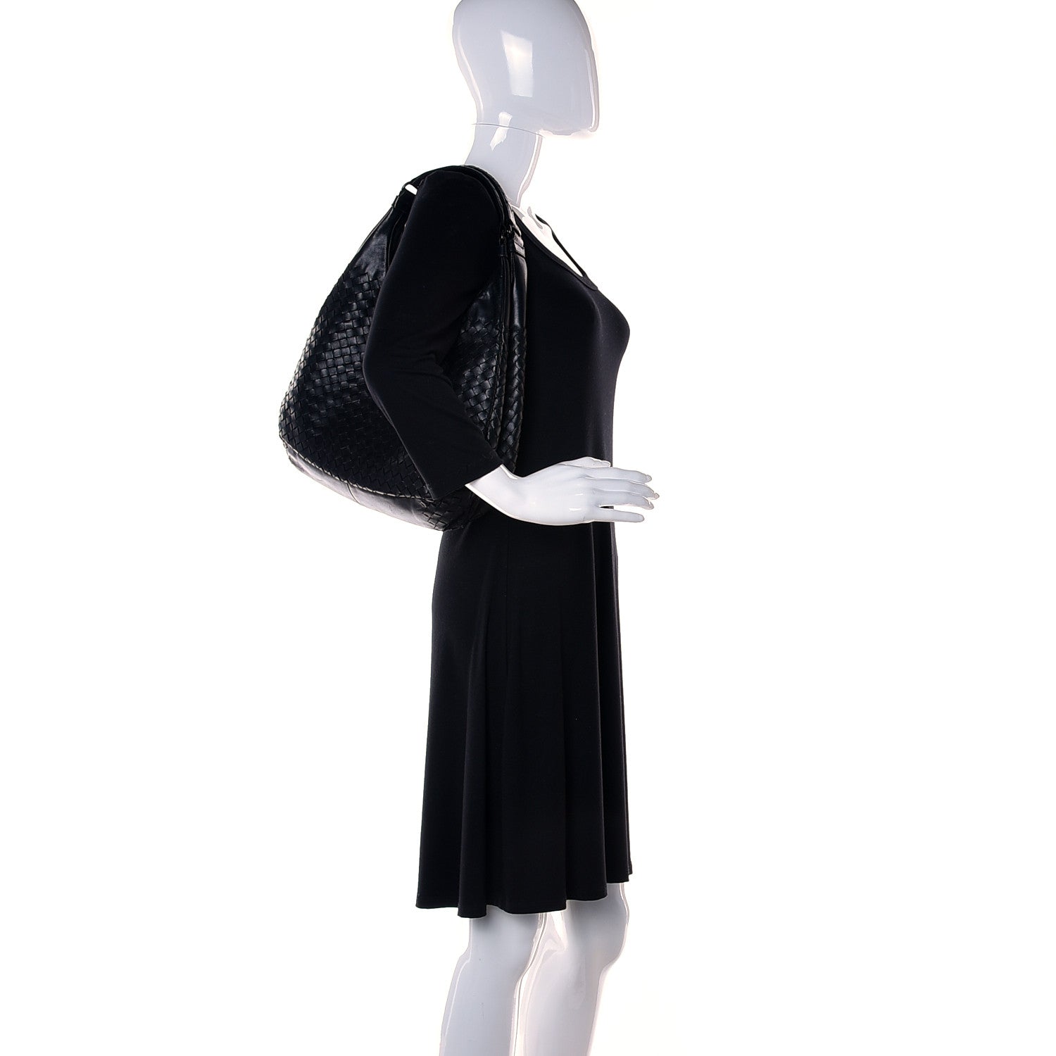 Bottega Veneta Nappa Intrecciato Medium Campana Black 2 of 9
