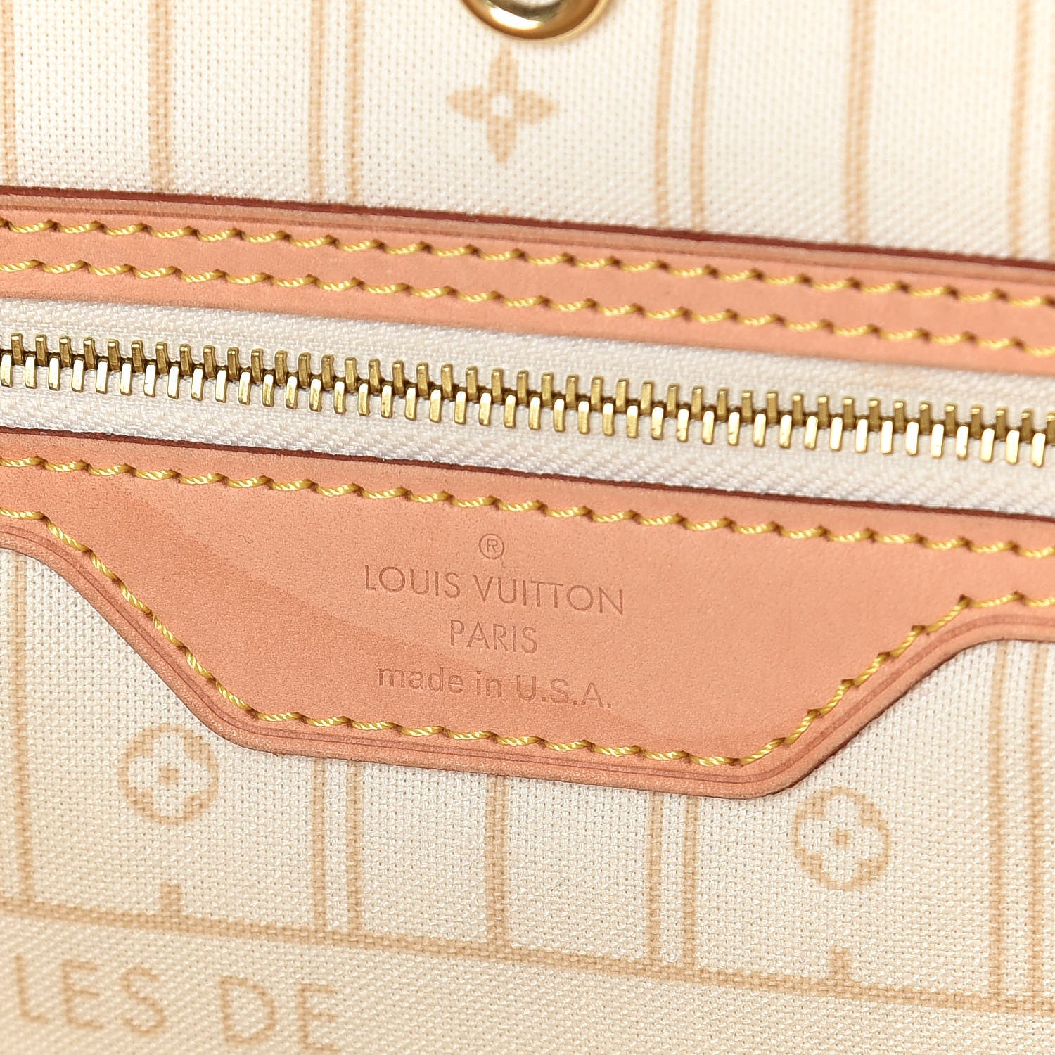 Louis Vuitton Damier Azur Neverfull MM 8 of 11