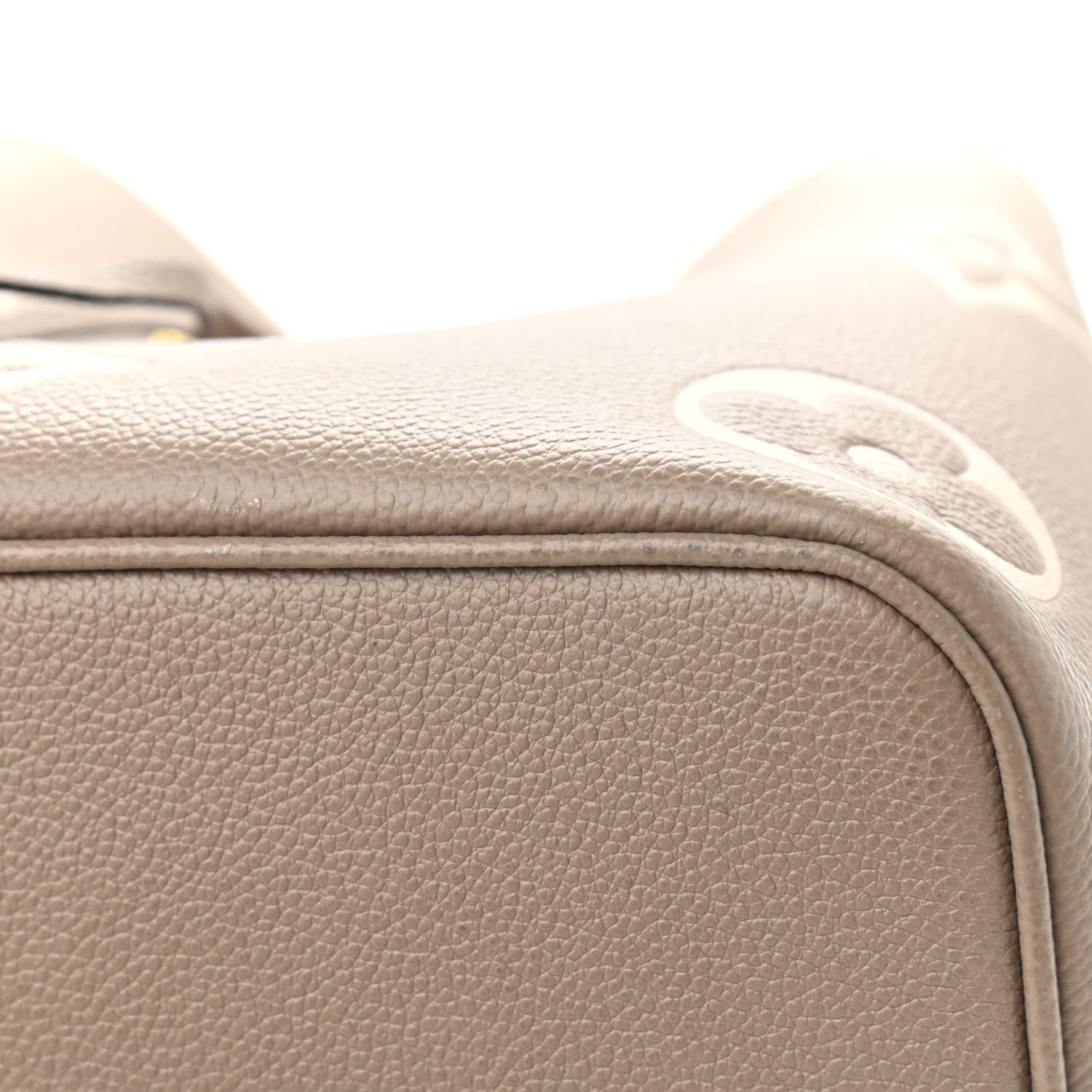 Louis Vuitton Empreinte Monogram Giant Neonoe MM Tourterelle Creme 10 of 10