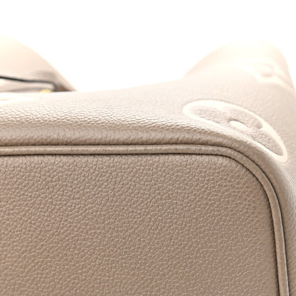 Louis Vuitton Empreinte Monogram Giant Neonoe MM Tourterelle Creme 10 of 10