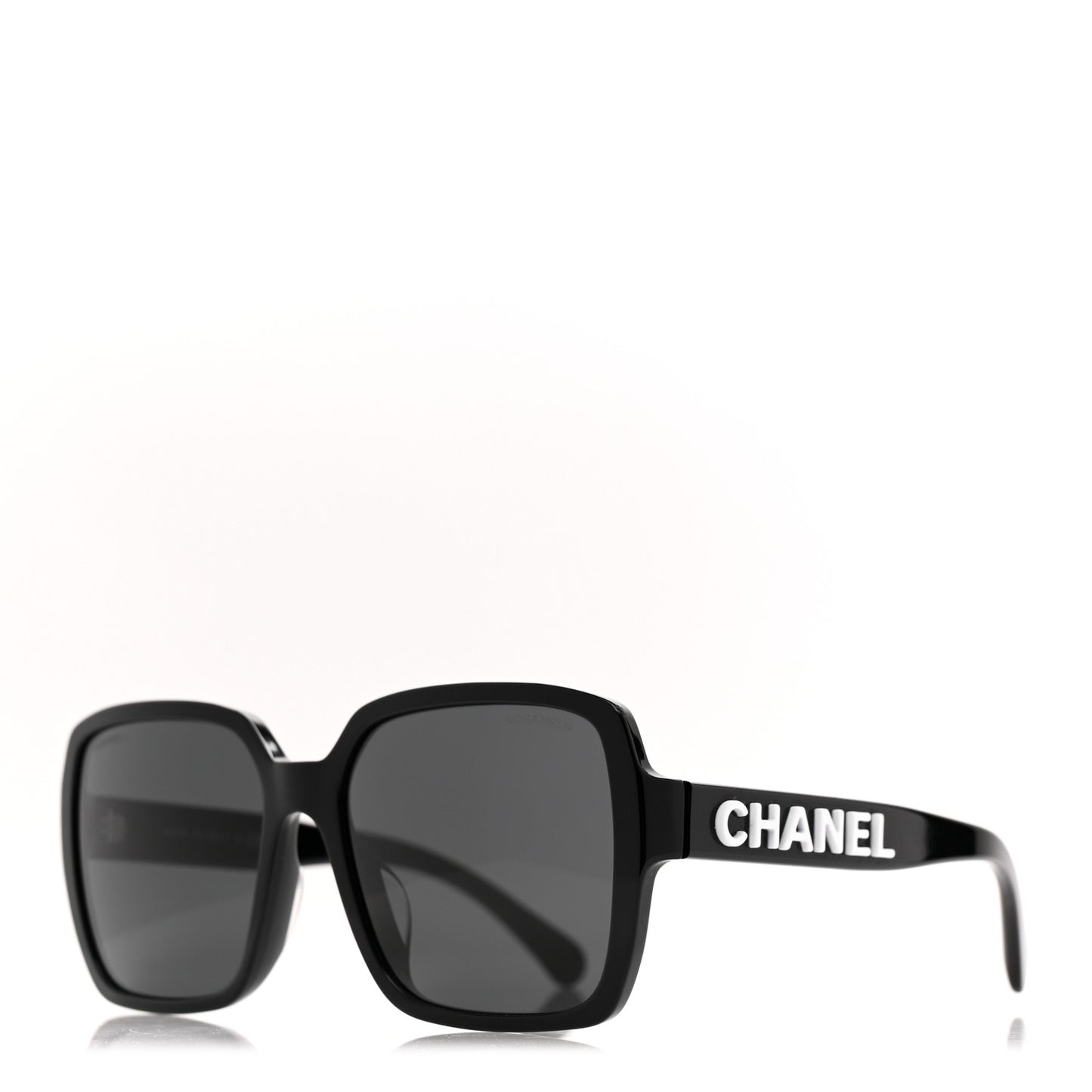 Acetate Square Sunglasses 5408-A Black