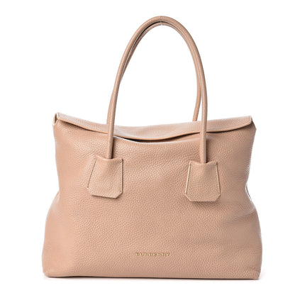 Burberry London Grainy Calfskin Medium Baynard Tote Light Nude 1 of 13