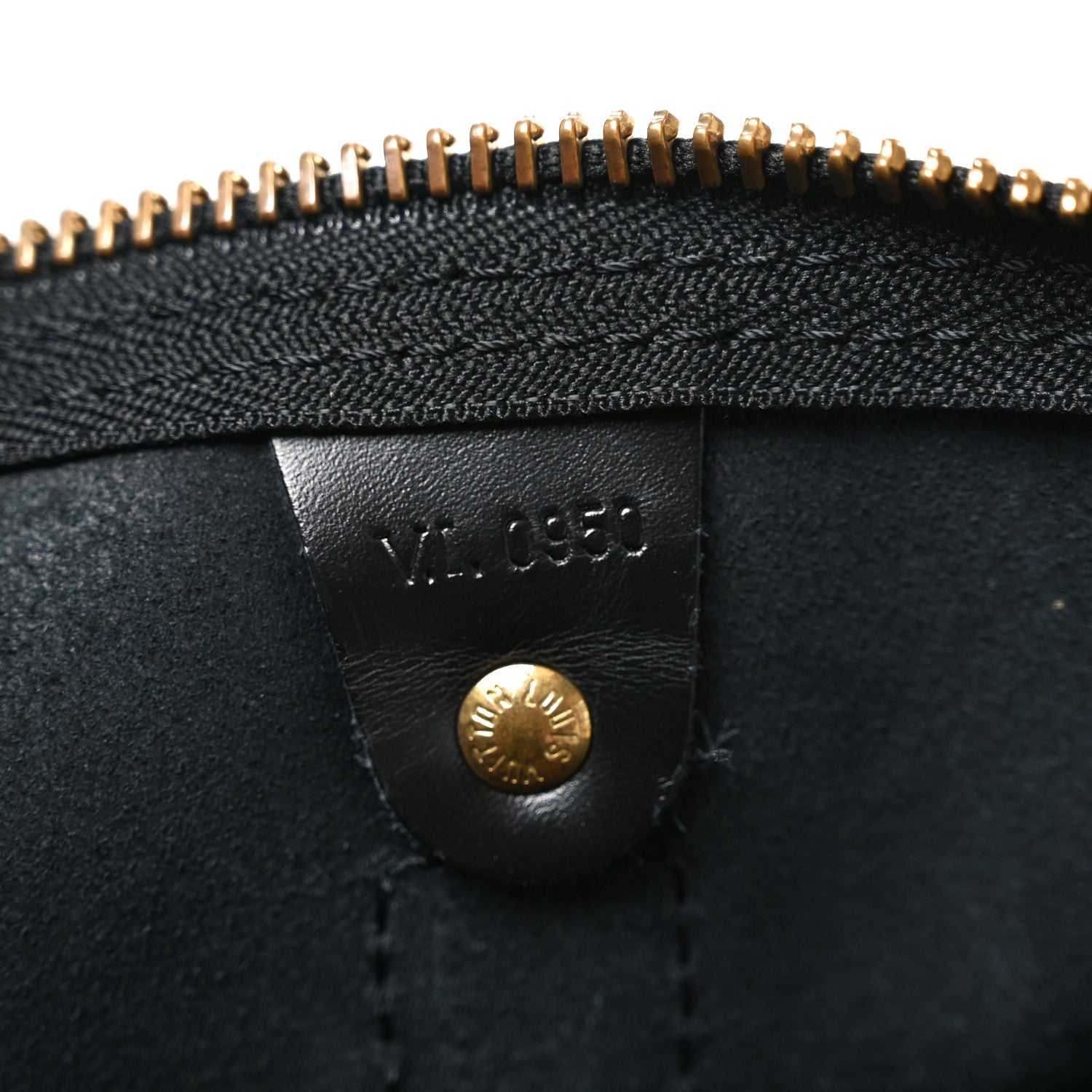 Louis Vuitton Epi Keepall 60 Black 6 of 9