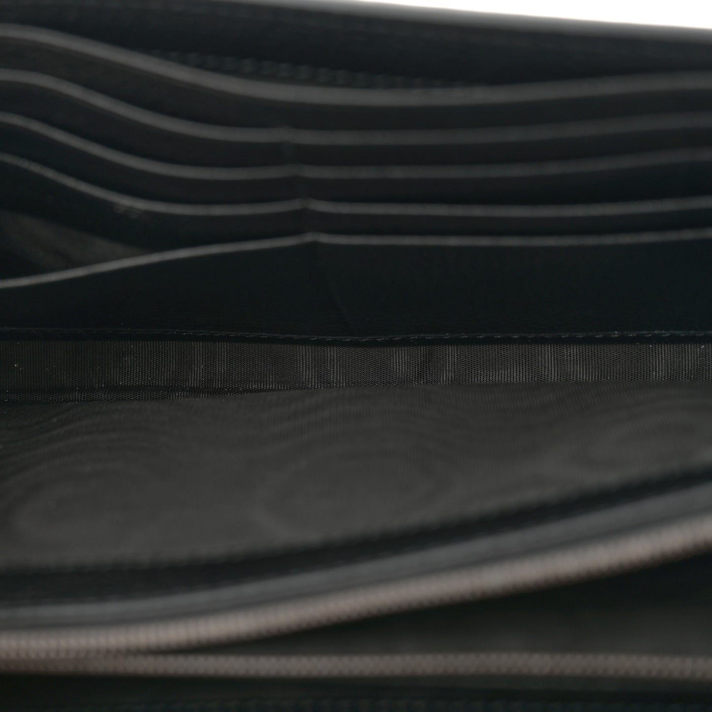 Calfskin GG Marmont Chain Wallet Black