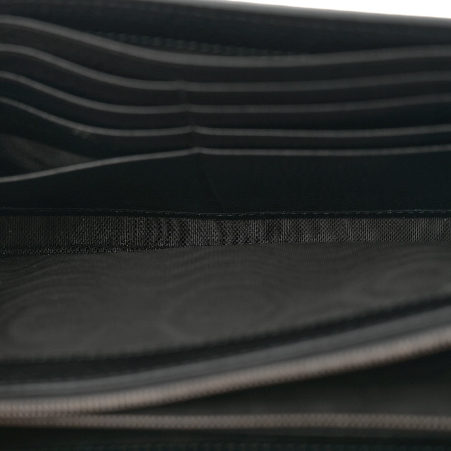 Gucci Calfskin GG Marmont Chain Wallet Black 5 of 12