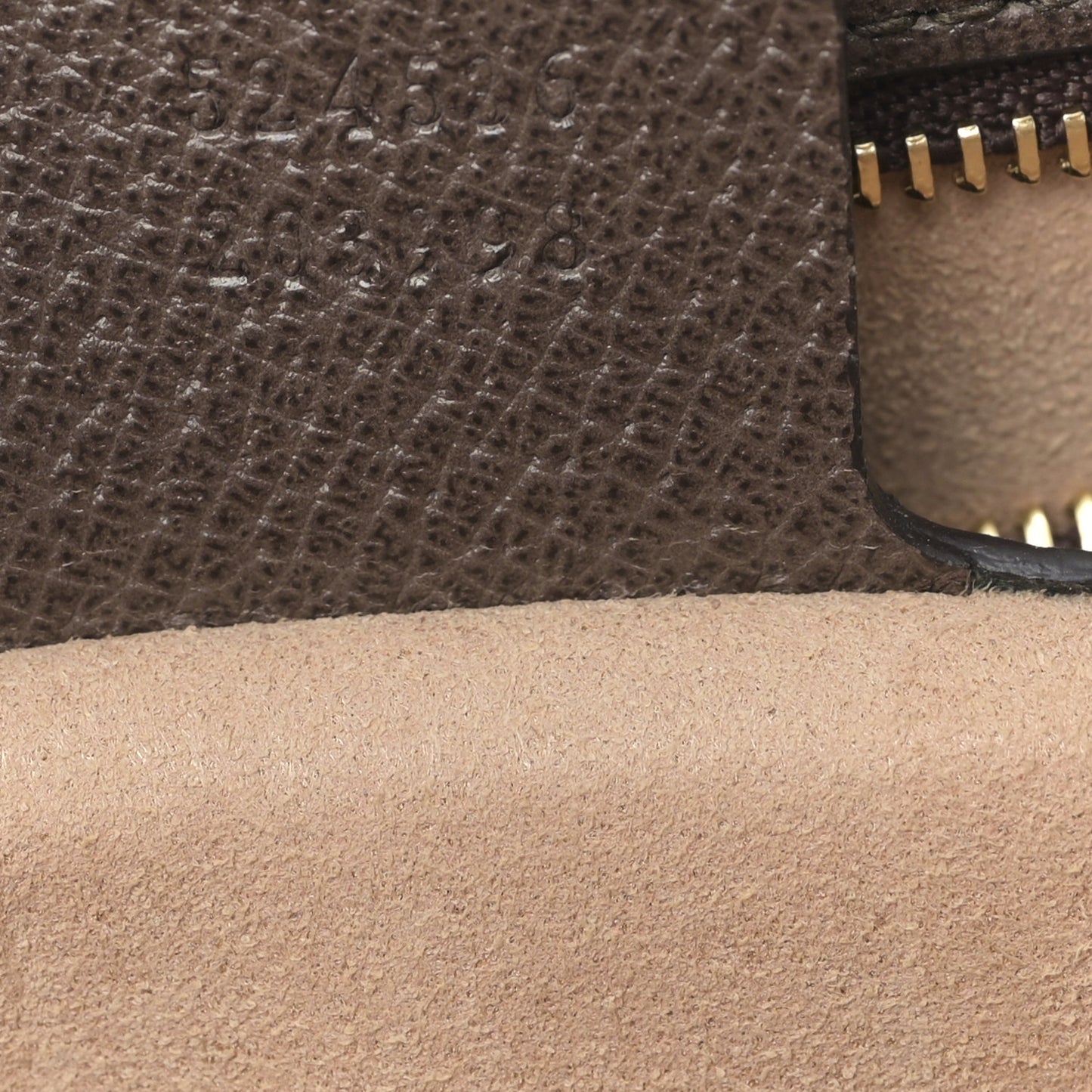 GG Supreme Monogram Web Ophidia Vertical Tote Brown