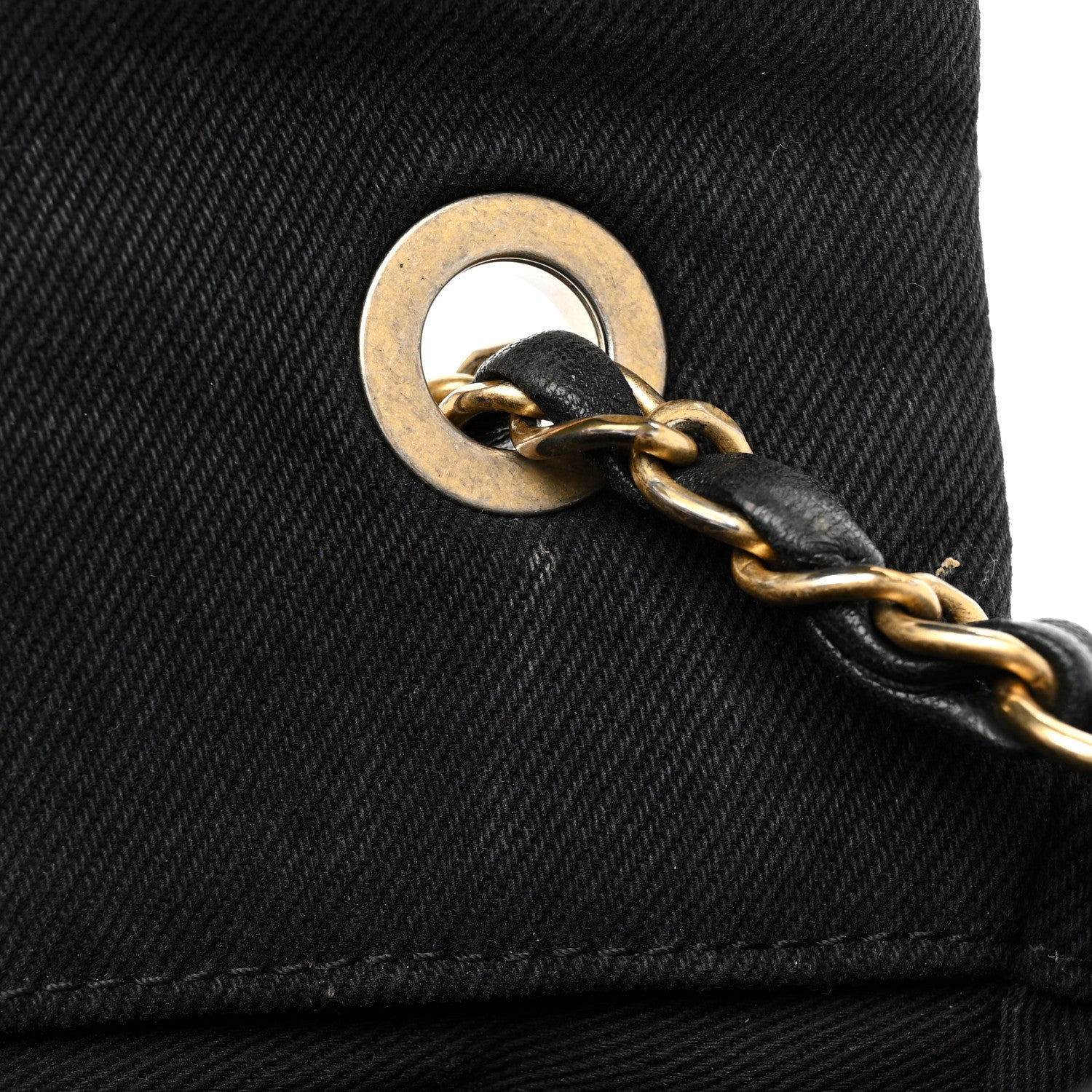 Chanel Denim Coco Flap Black 11 of 21