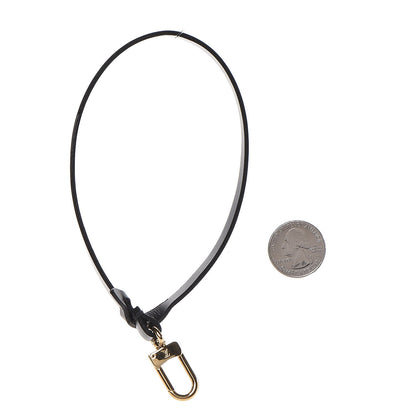 Louis Vuitton Calfskin Pochette Accessories Strap Black 2 of 2