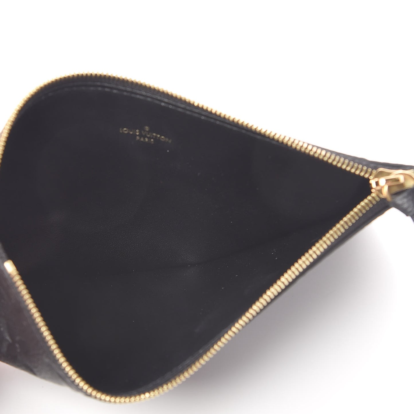 Empreinte Felicie Chain Wallet Zippered Insert Black