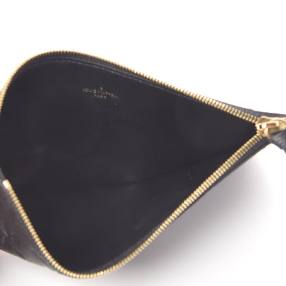 Louis Vuitton Empreinte Felicie Chain Wallet Zippered Insert Black 5 of 6