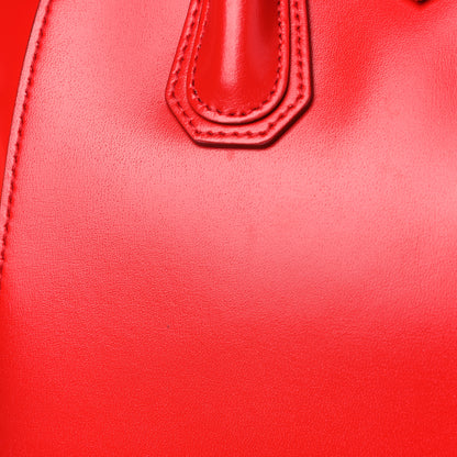 Givenchy Shiny Lord Calfskin Mini Antigona Red 15 of 17