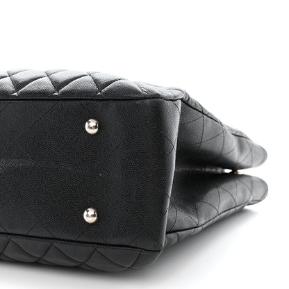 Chanel Caviar Quilted Large Shopping Tote Black 11 of 12