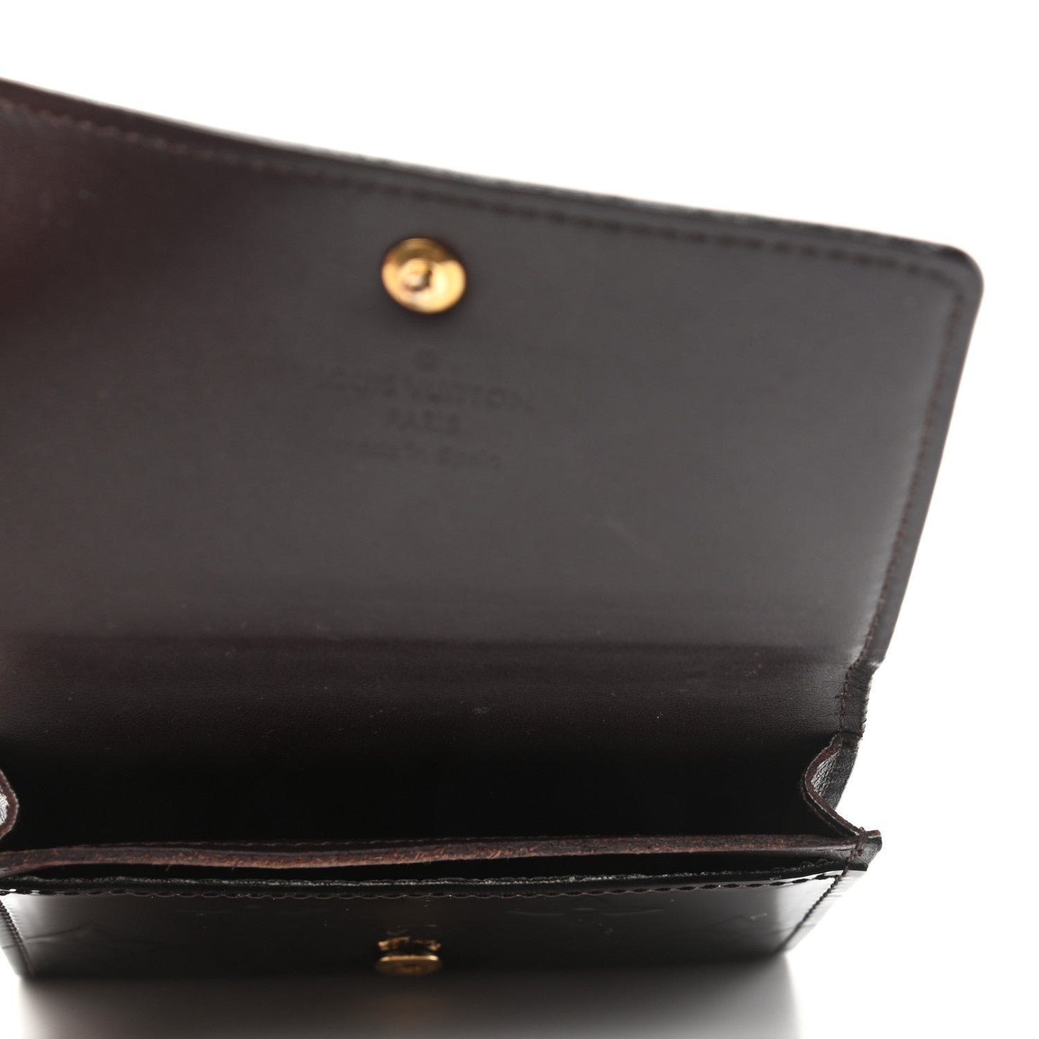 Louis Vuitton Vernis Business Card Holder Amarante 5 of 6
