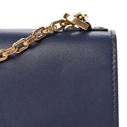 Christian Dior Calfskin J'Adior Chain Flap Bag Navy Blue 8 of 11