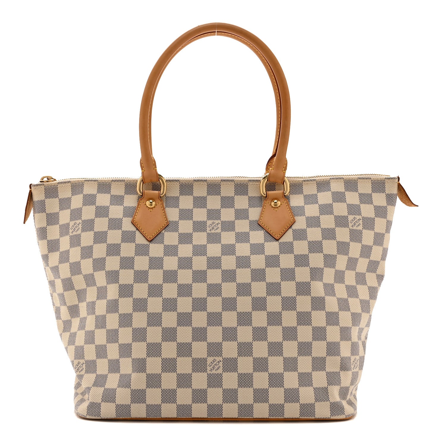 Louis Vuitton Damier Azur Saleya MM 1 of 10
