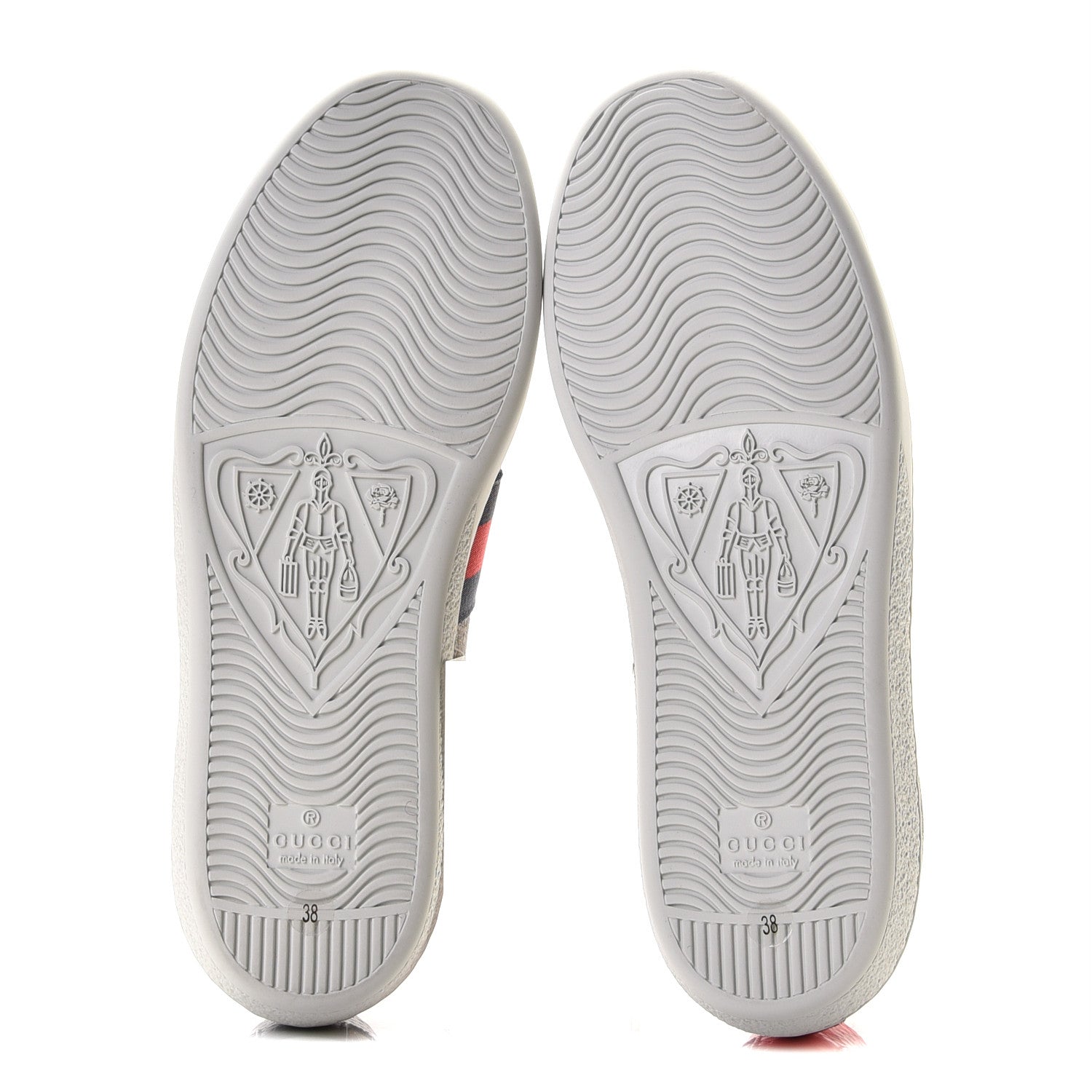 Gucci GG Supreme Monogram Womens Ace Low-Top Sneaker 38 Beige 6 of 10