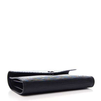 Louis Vuitton Epi Victorine Wallet Black 4 of 8