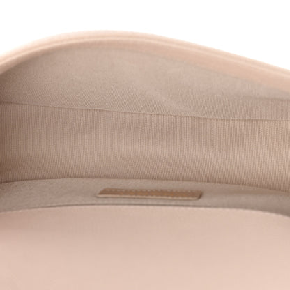 Chanel Caviar Chevron Quilted Medium Boy Flap Light Pink 5 of 11