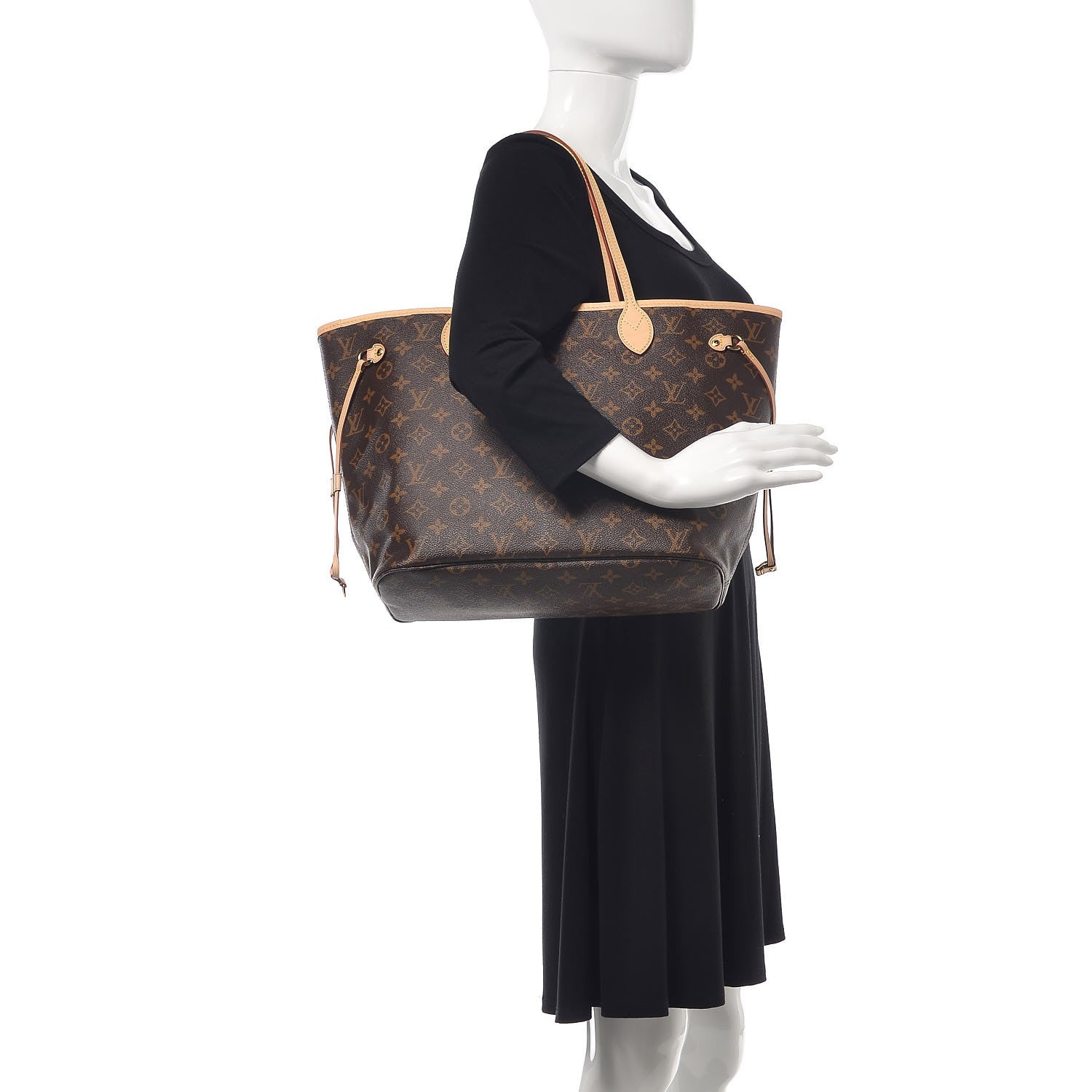 Louis Vuitton Monogram Neo Neverfull MM Cherry 2 of 12