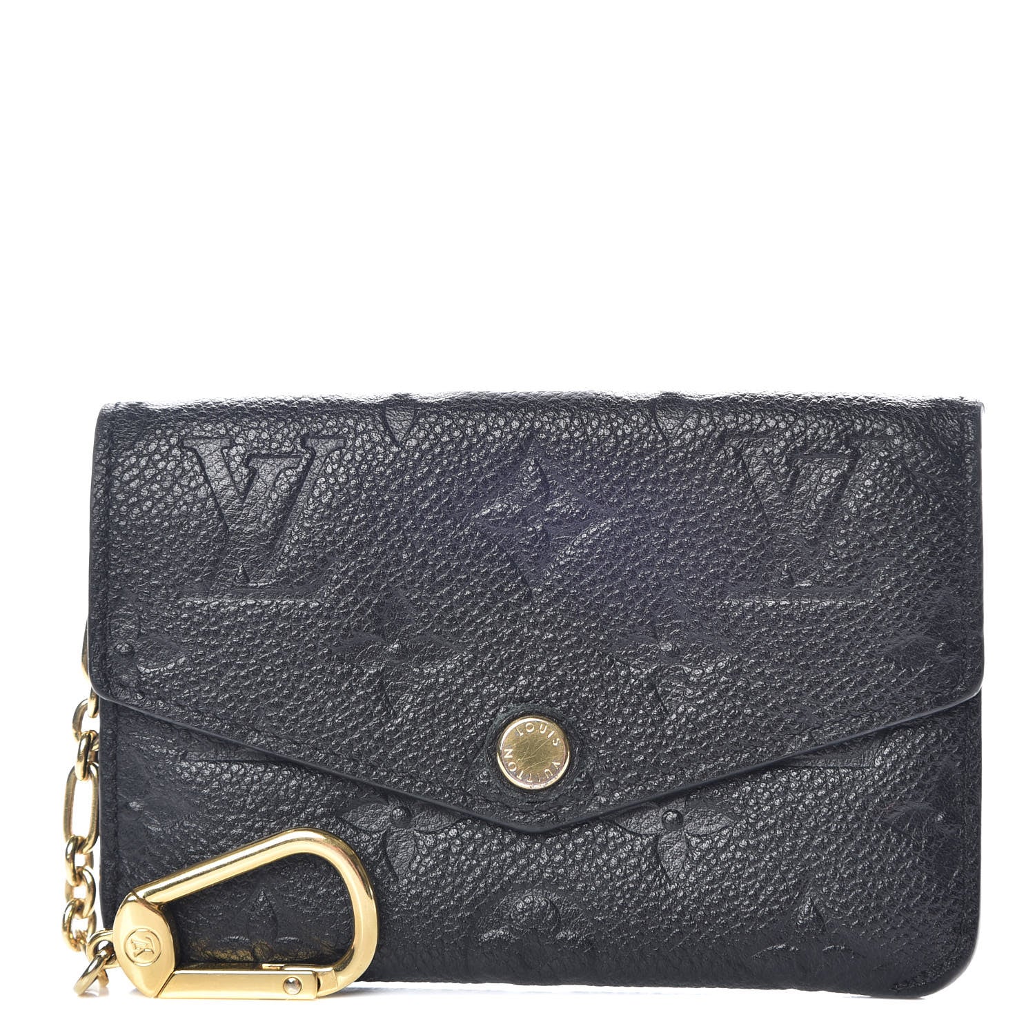 Louis Vuitton Empreinte Key Pouch Black 1 of 9
