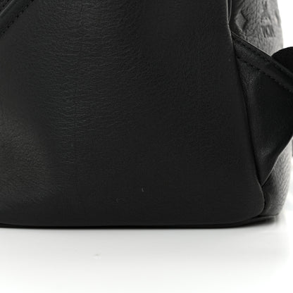 MCM Calfskin Ottomar Monogram Duke Backpack Black 12 of 12